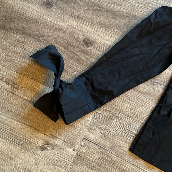 LUCCA Camilla Black Cold Shoulder Top - Picture 7 of 11